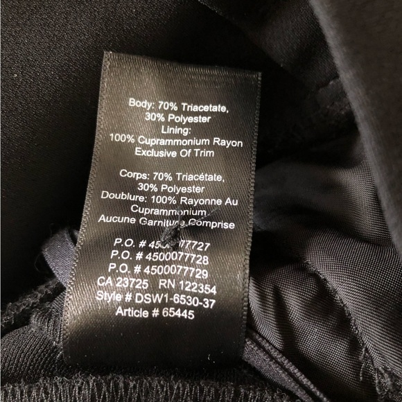 Aritzia Babaton Jermaine Pants Made with Japanese Fabric in Black Size 4 - Picture 13 of 16